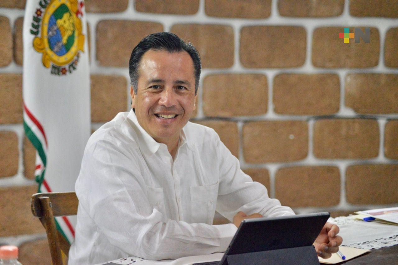 De ayer a hoy, ningún homicidio doloso en Veracruz, destaca el Gobernador
