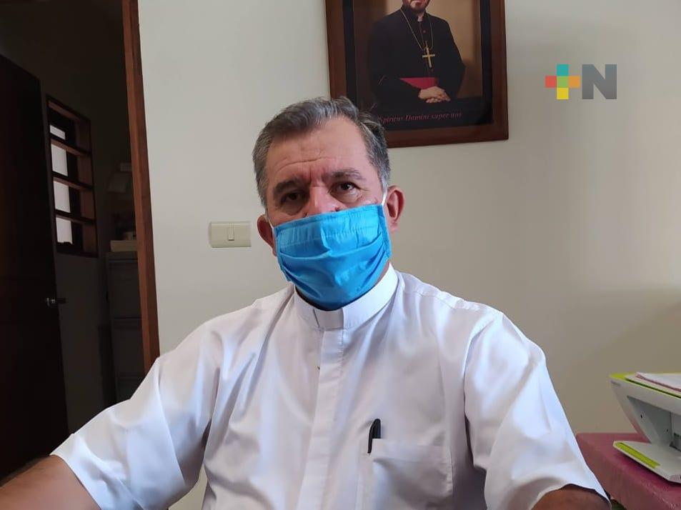 Arquidiócesis de Xalapa informa que en Semana Santa buscarán evitar las aglomeraciones