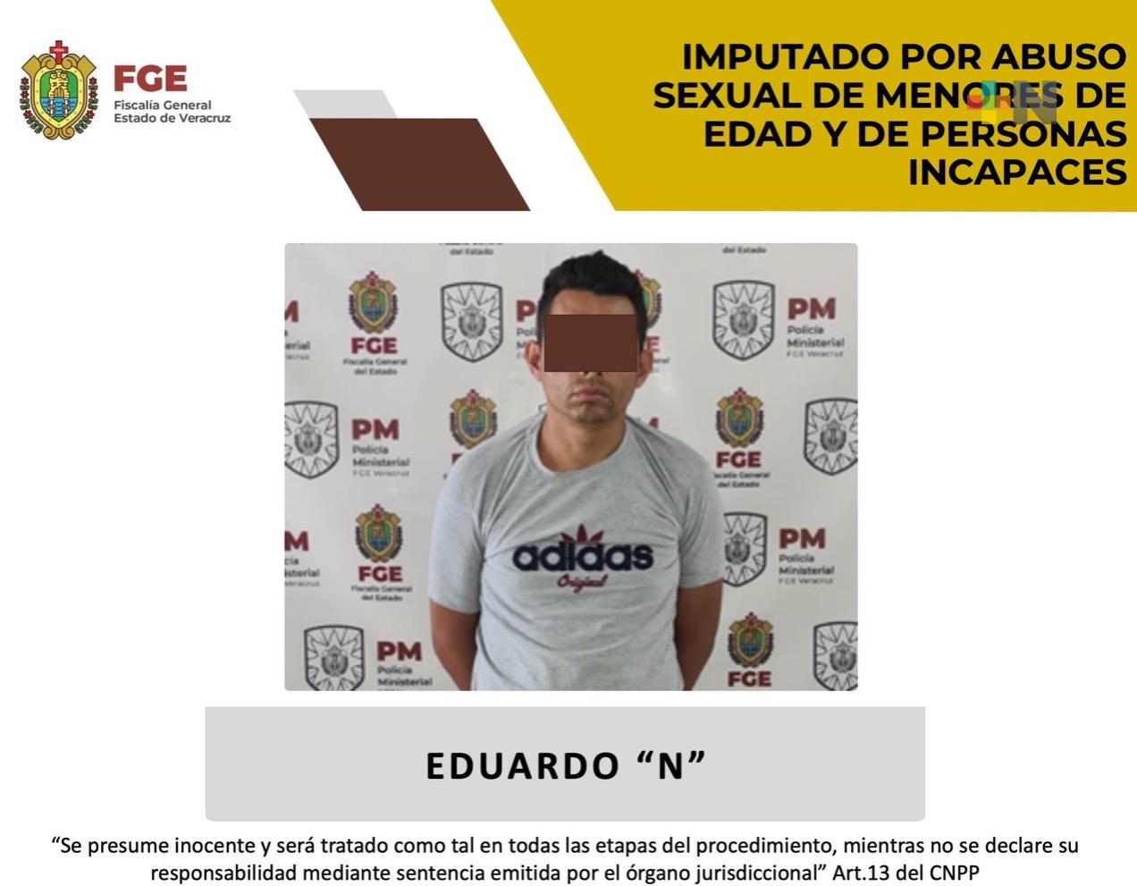 Eduardo “N”  es imputado por presunto abuso sexual de una menor