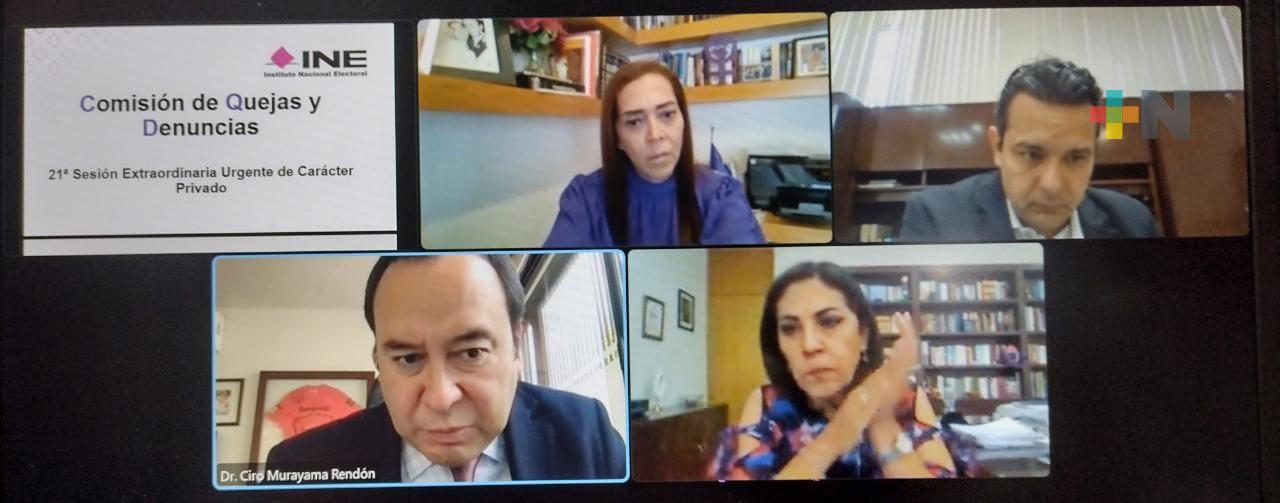 INE emite medida cautelar a la Presidencia de la República y le ordena retirar propaganda gubernamental