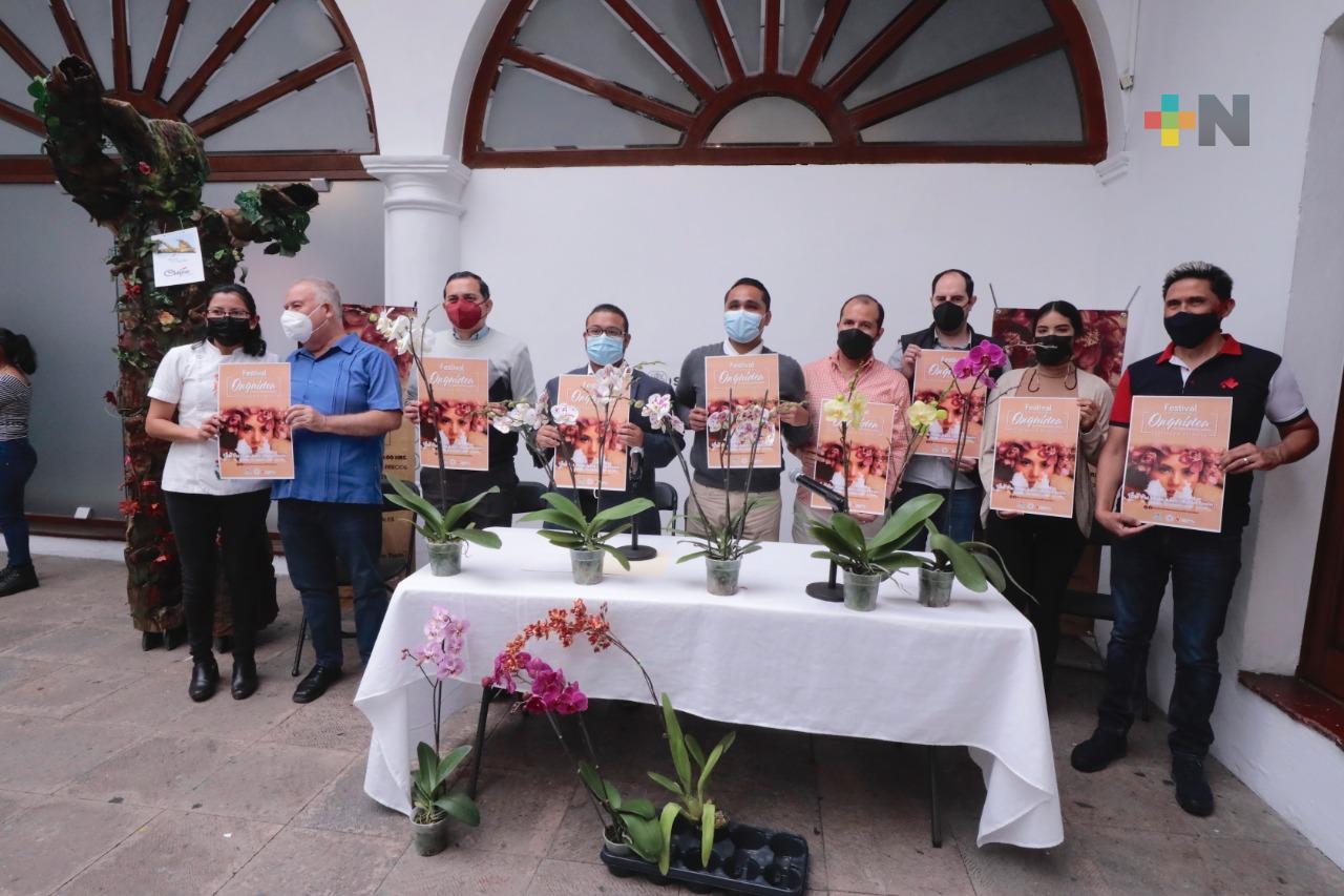 XIII Festival de la Orquídea de Coatepec, del 07 al 15 de abril, reunirá a 8 estados