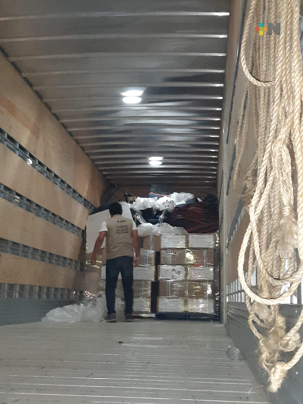 Llegan paquetes electorales al INE de Martínez de la Torre