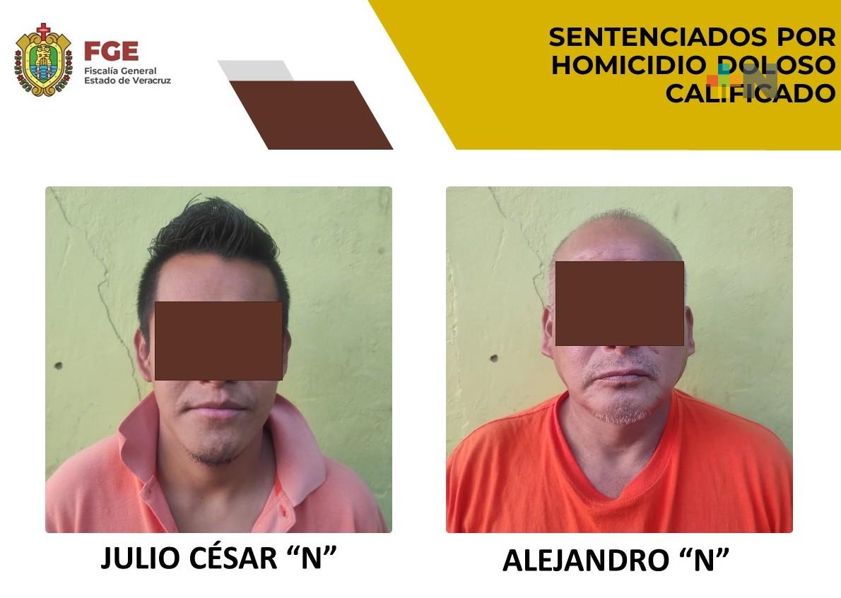 Alejandro “N” y Julio César “N” son sentenciados por homicidio doloso al norte del estado