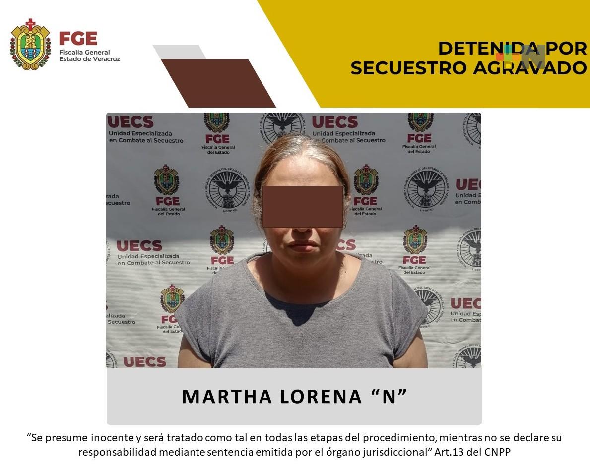 La UECS detiene a una mujer por presunto secuestro agravado en Fortín de las Flores