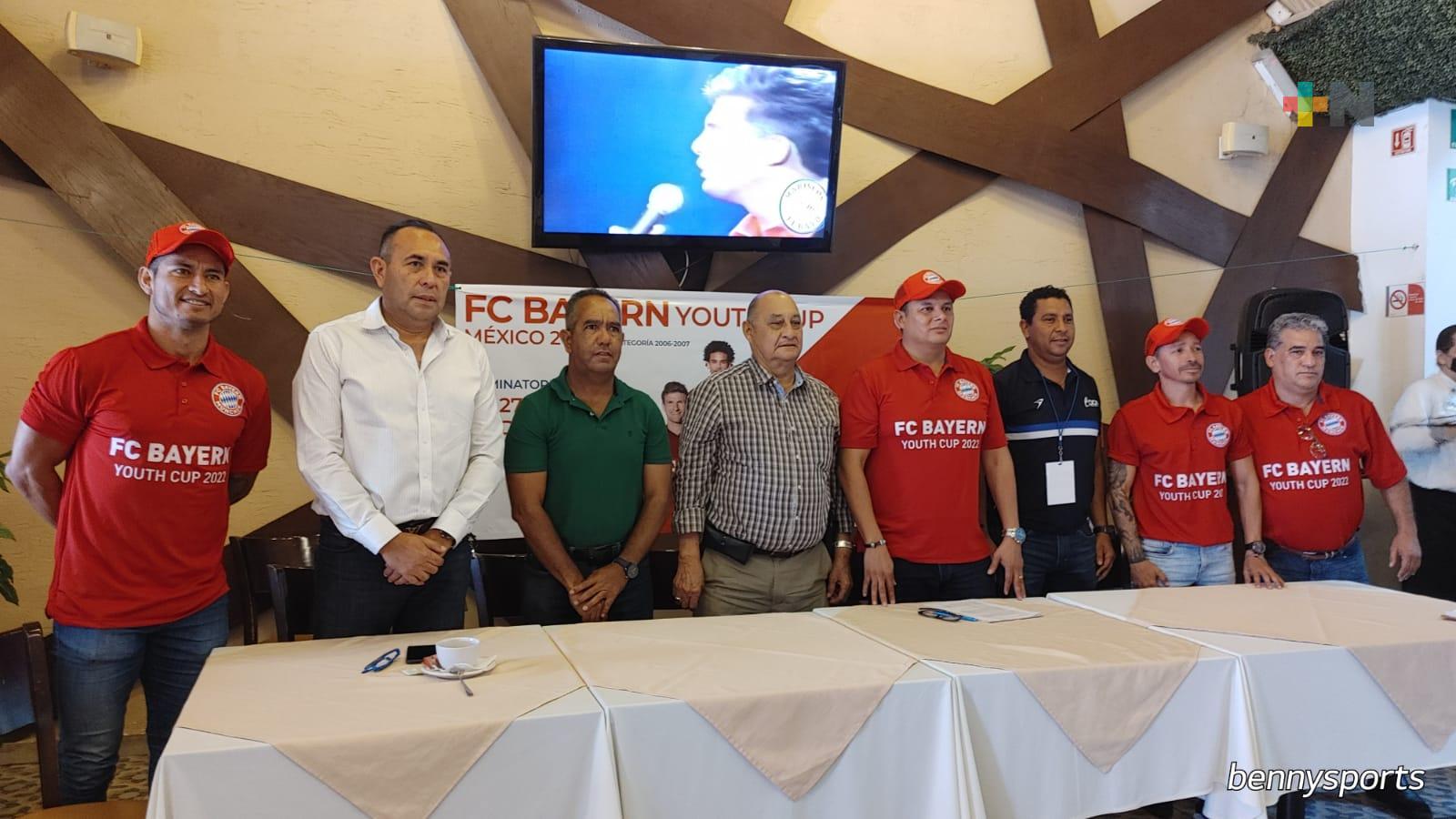 Se jugará en Veracruz, la FC Bayern Youth Cup 2022