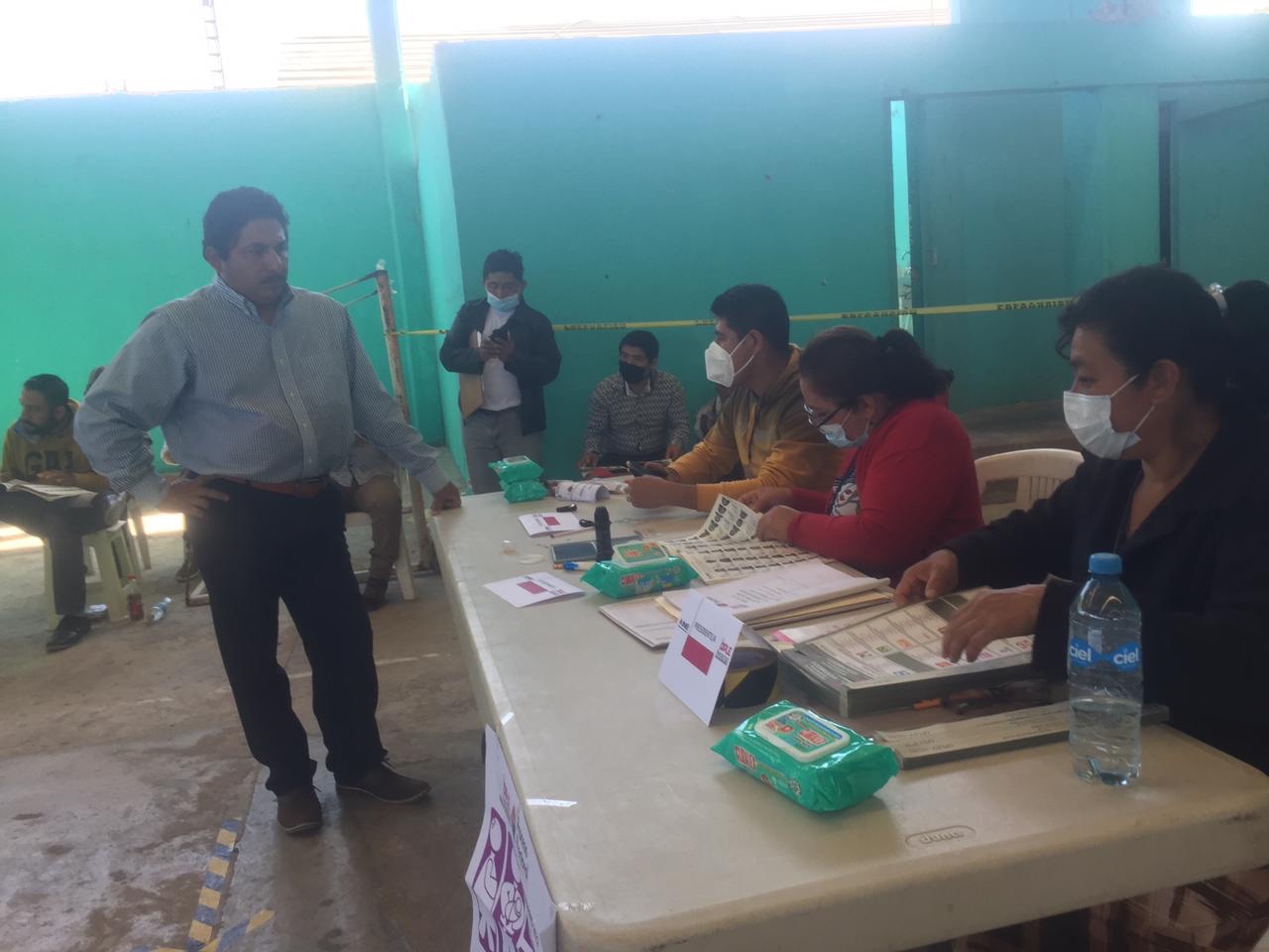 Se efectúa con normalidad la elección extraordinaria en Tlacotepec de Mejía