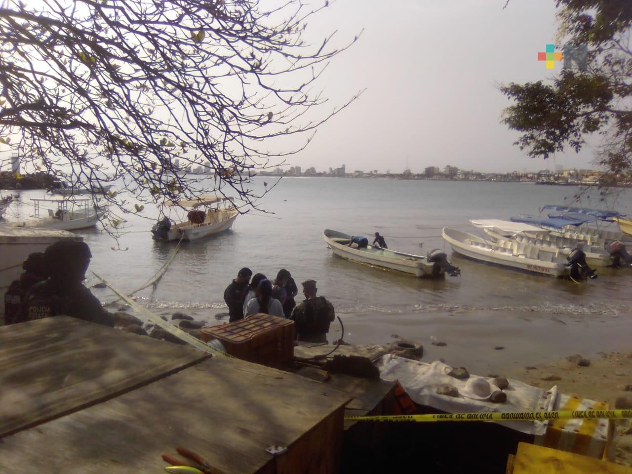 Encuentran a hombre muerto en playa Villa del Mar