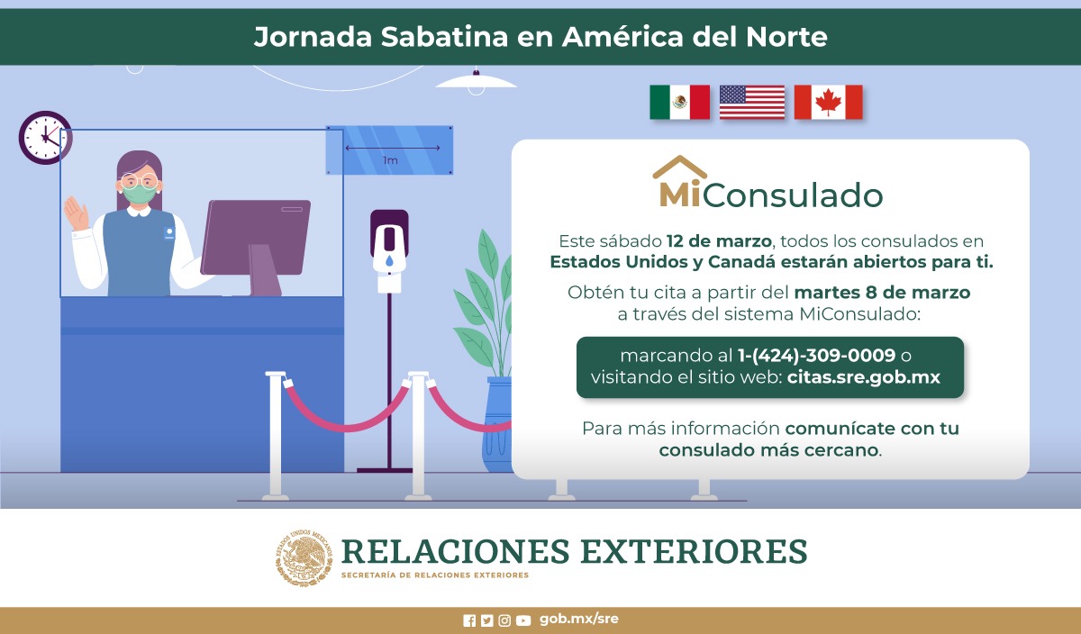 Segunda jornada sabatina en América del Norte en 2022