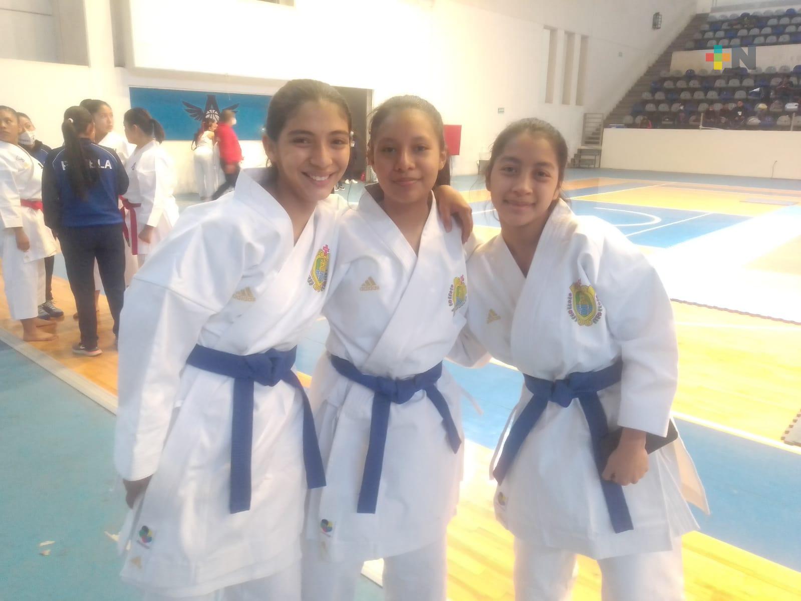 Define Veracruz equipo de karate para los Nacionales CONADE 2022
