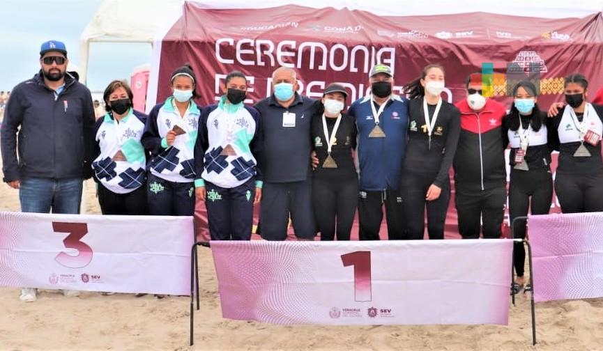 Coatzacoalcos domina el Voleibol de Playa en los Juegos Estatales