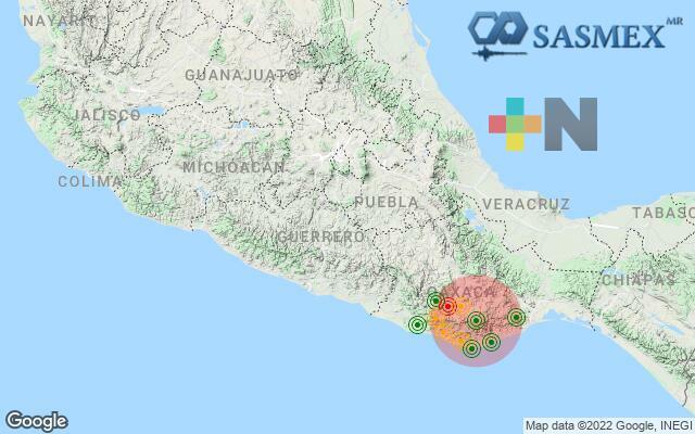 Sismo con epicentro en Oaxaca se percibió en Veracruz; no ameritó alerta sísmica