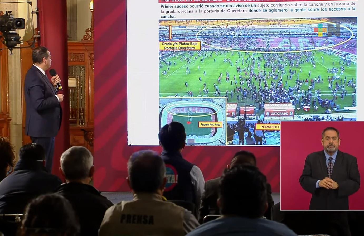 No hay fallecidos tras actos violentos en Estadio de Querétaro: SSPC