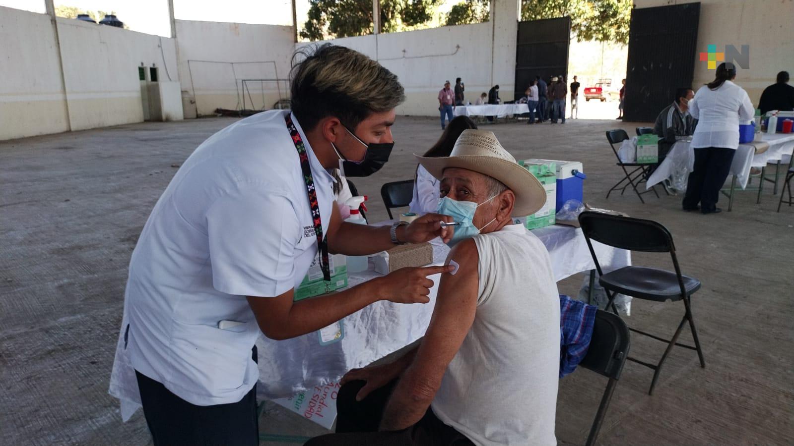 Culmina aplicación de segundo refuerzo anticovid-19 en Tuxpan