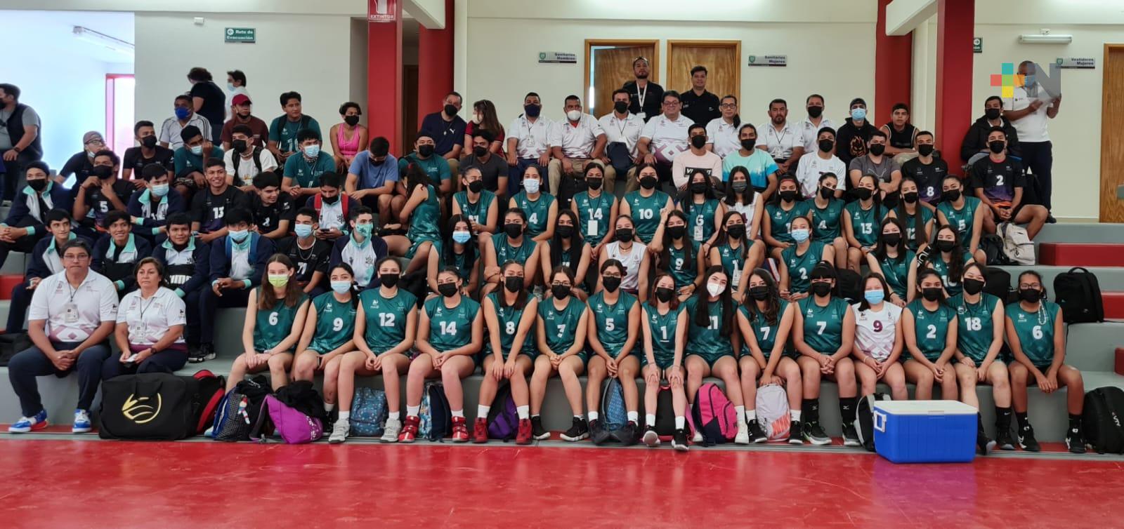 Participa Veracruz en Macro Regional de Voleibol 2022