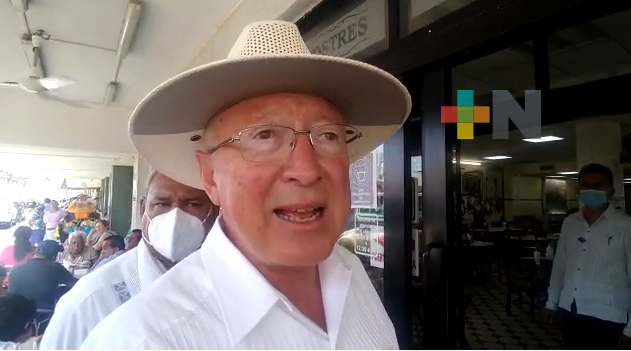 Se reunirá AMLO con embajador y empresarios estadounidenses en San Juan de Ulúa