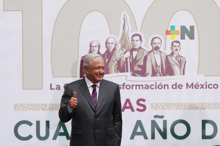 Confianza del pueblo, clave para seguir transformación hasta 2024: presidente