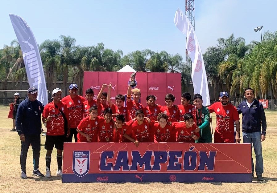 Veracruz 2009, campeón del Torneo Internacional de Escuelas de Chivas
