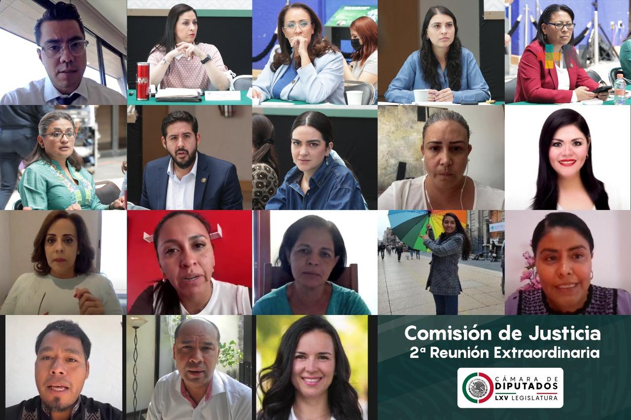 Comisión Justicia aprobó dos dictámenes en materia de feminicidio en grado de tentativa, y matrimonio forzado