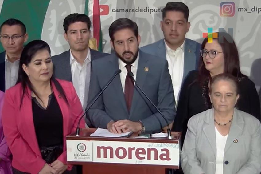 Afirma Morena que la iniciativa de reforma electoral del Ejecutivo significa ahorros sustanciales