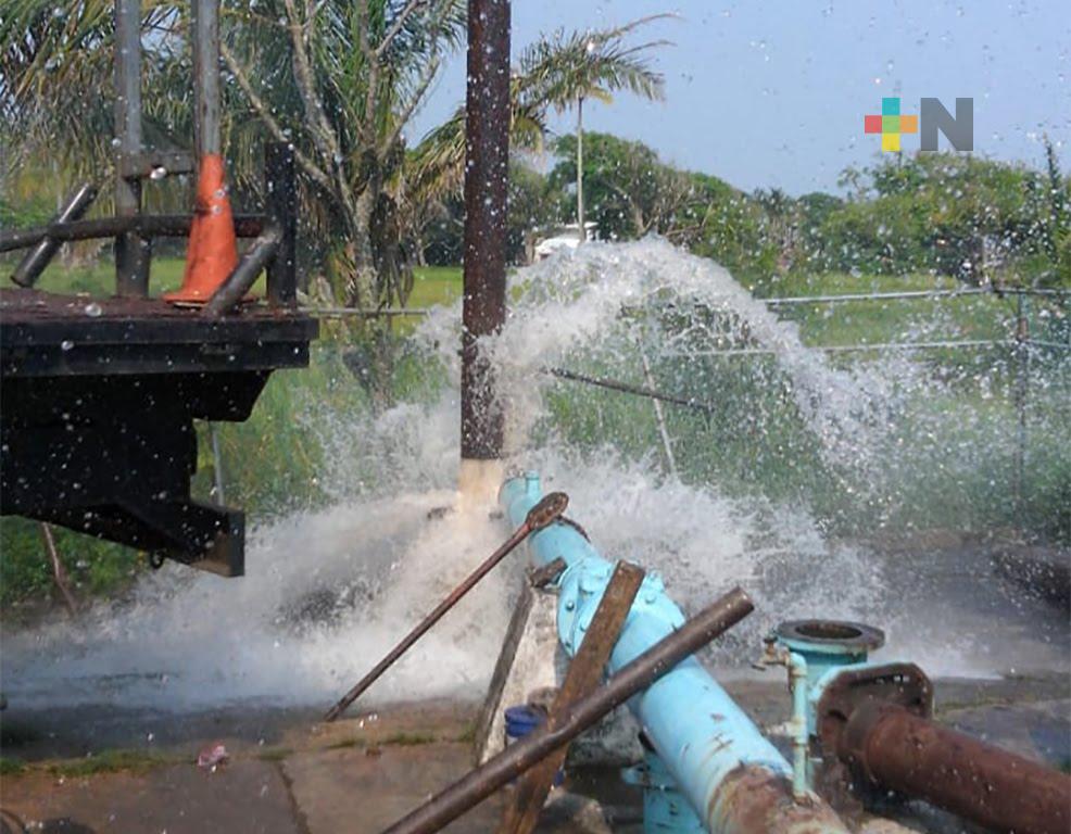 Rehabilitarán 14 pozos para incrementar suministro de agua en Coatzacoalcos