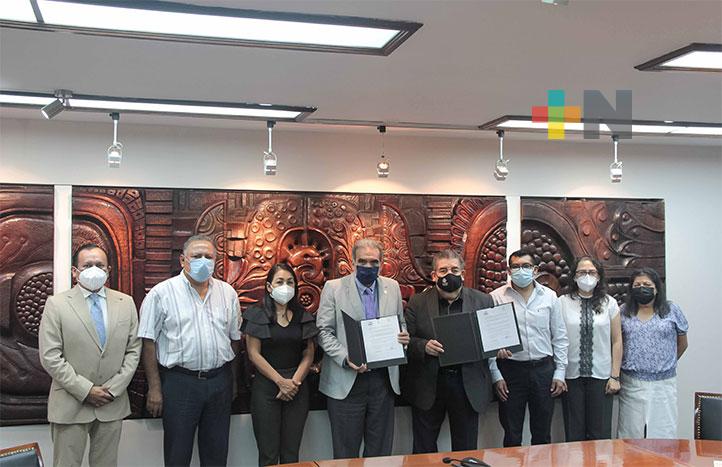 UV y Amexcan firmaron convenio general de colaboración