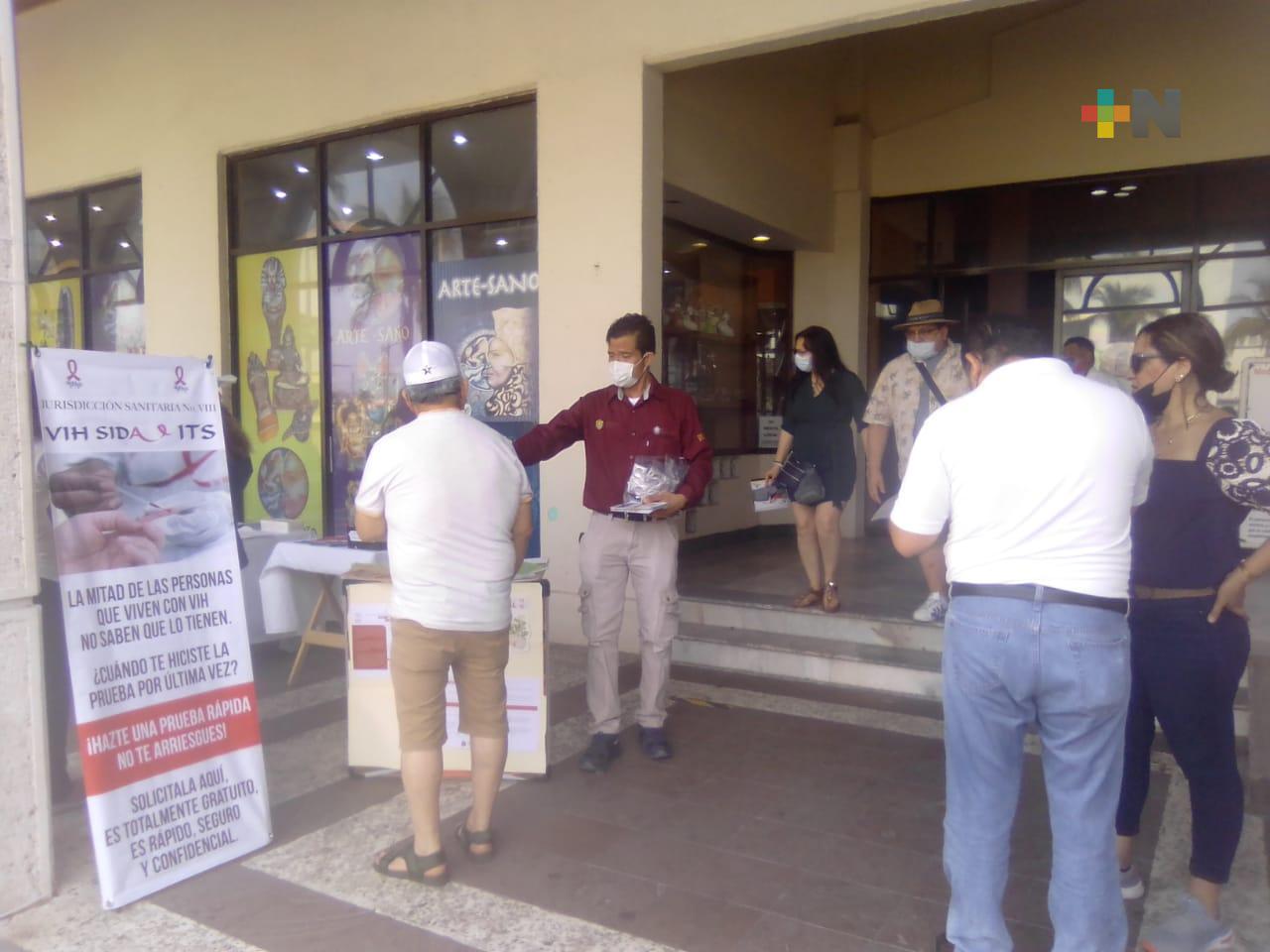 Realizarán pruebas gratuitas de VIH y Sífilis a las afueras del Acuario de Veracruz