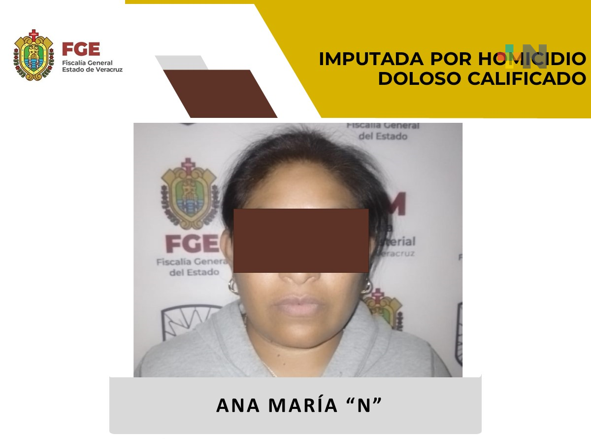 Imputada por homicidio doloso calificado