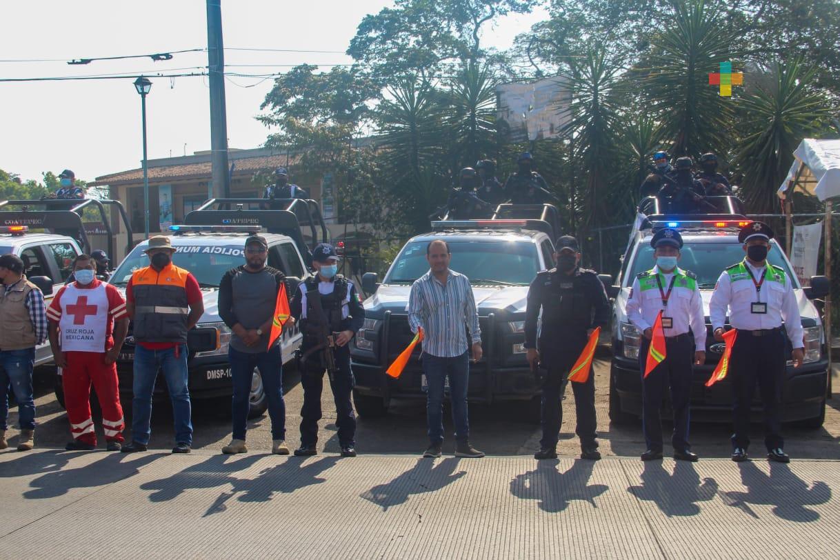 En Coatepec inició operativo vacacional de Semana Santa