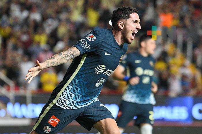 Vuelo de último minuto, América venció al Necaxa
