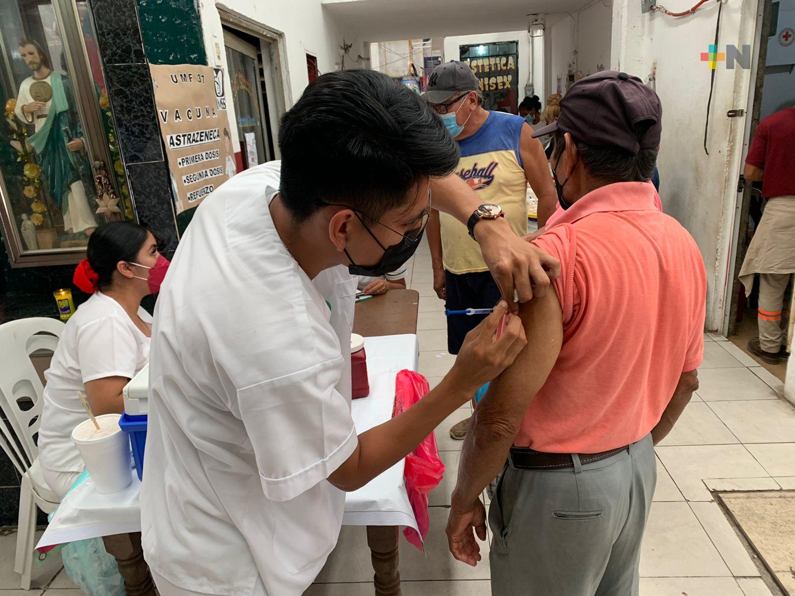 En Coatzacoalcos aplican segundo refuerzo antiCovid