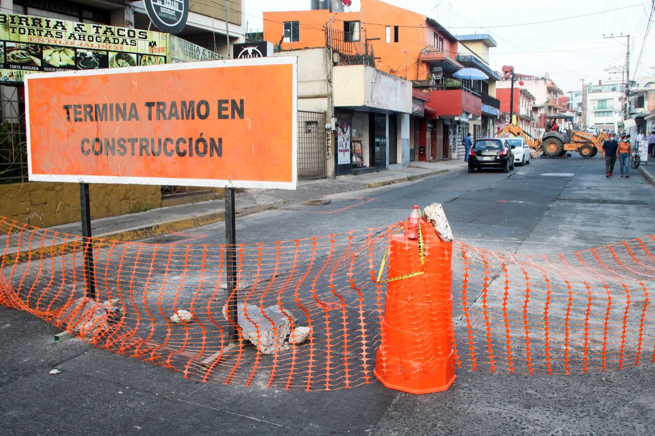 Inicia rehabilitación integral de la calle Sayago de Xalapa