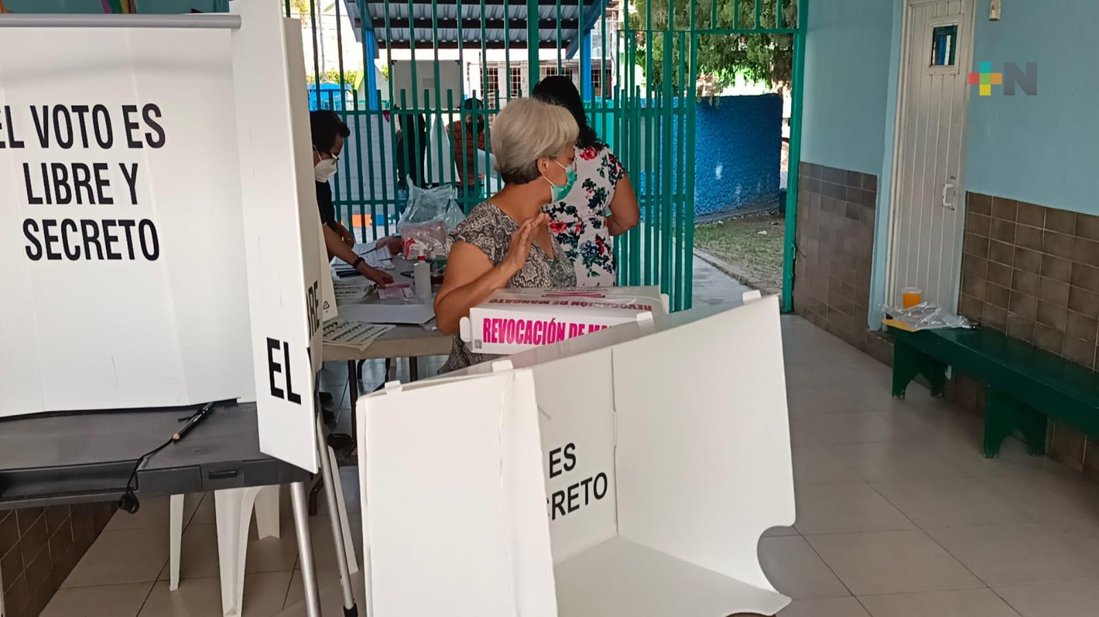 En marcha consulta de Revocación de Mandato en  distrito de Martínez de la Torre