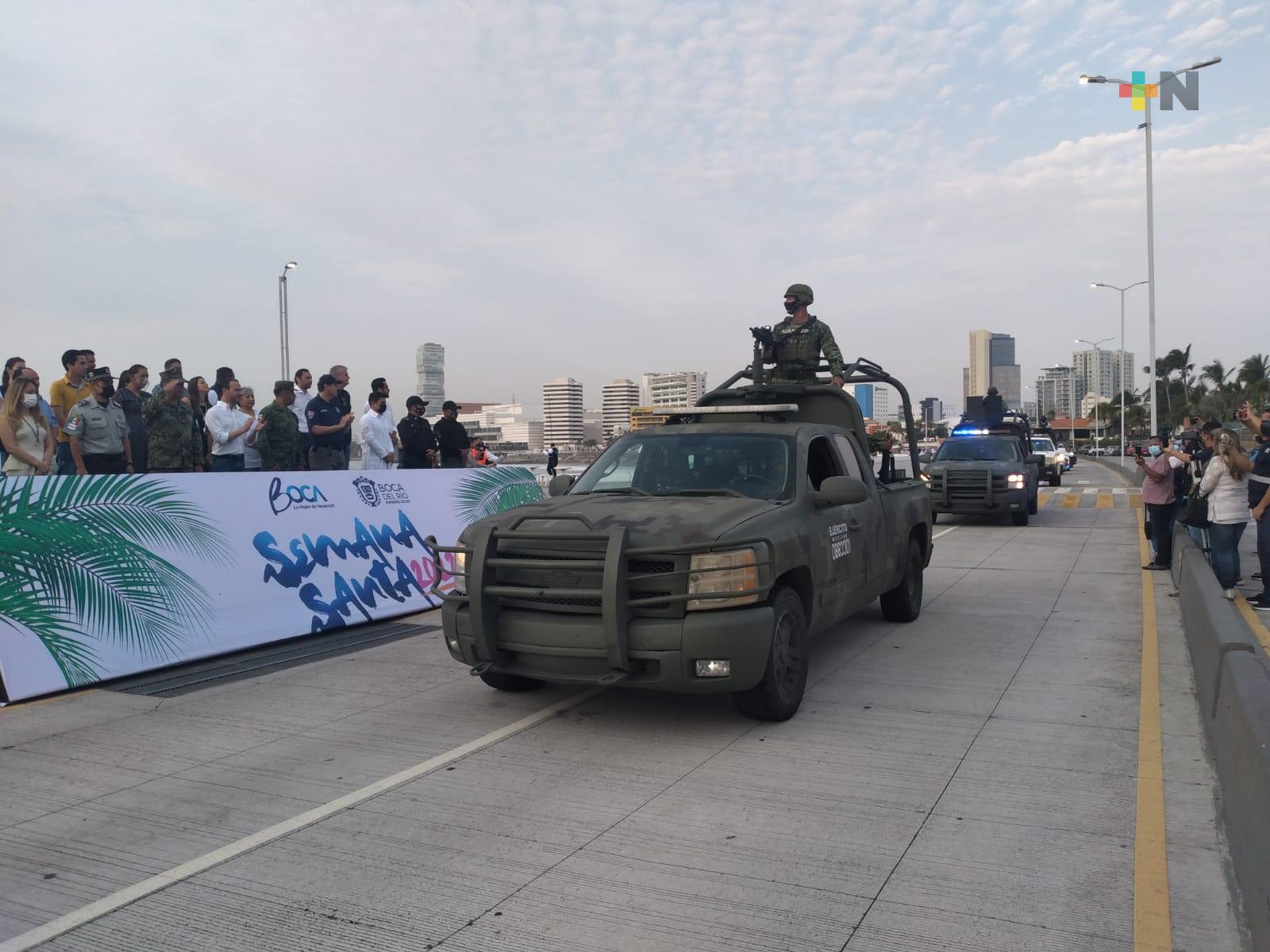 Implementan en Boca del Río operativo de seguridad por vacaciones de Semana Santa