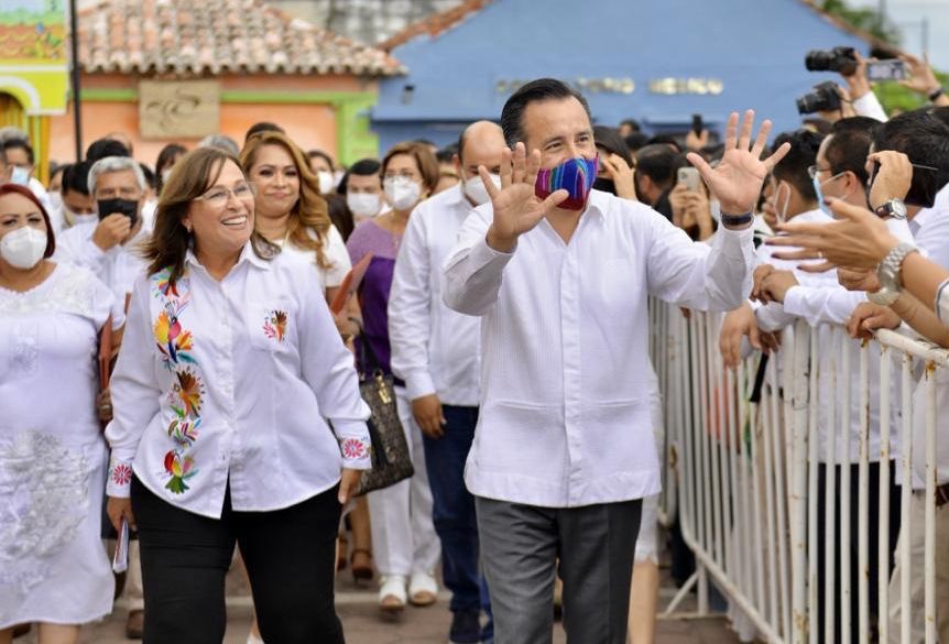 Rocío Nahle felicita gestión de Cuitláhuac García para atraer inversiones