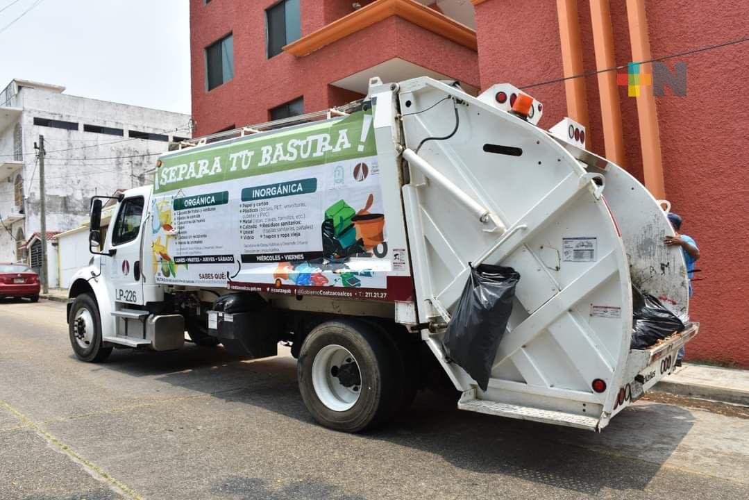 No suspenderán servicio de Limpia Pública en municipio de Veracruz