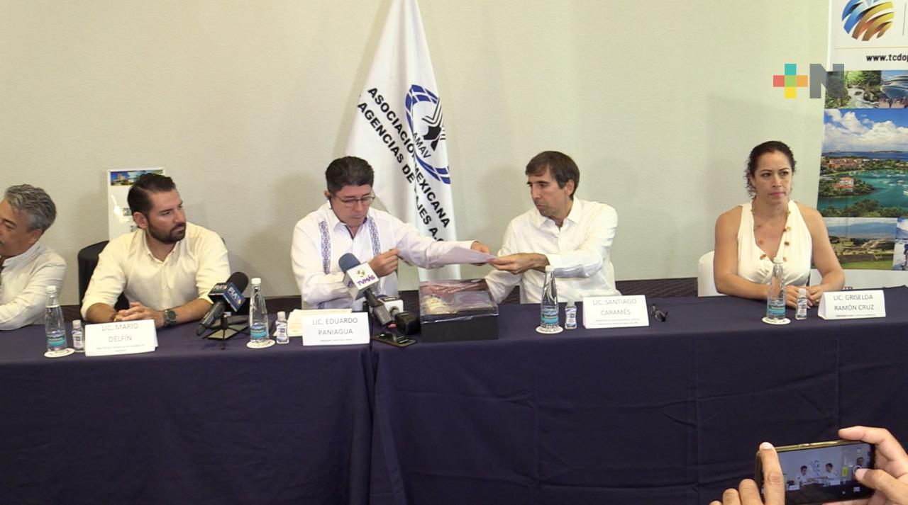 Firman convenio en busca de fortalecer el turismo en Veracruz y Boca del Río