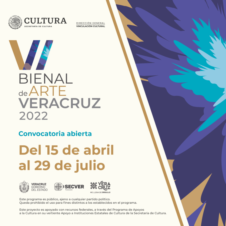 Emite IVEC convocatoria para participar en la VI Bienal de Arte Veracruz
