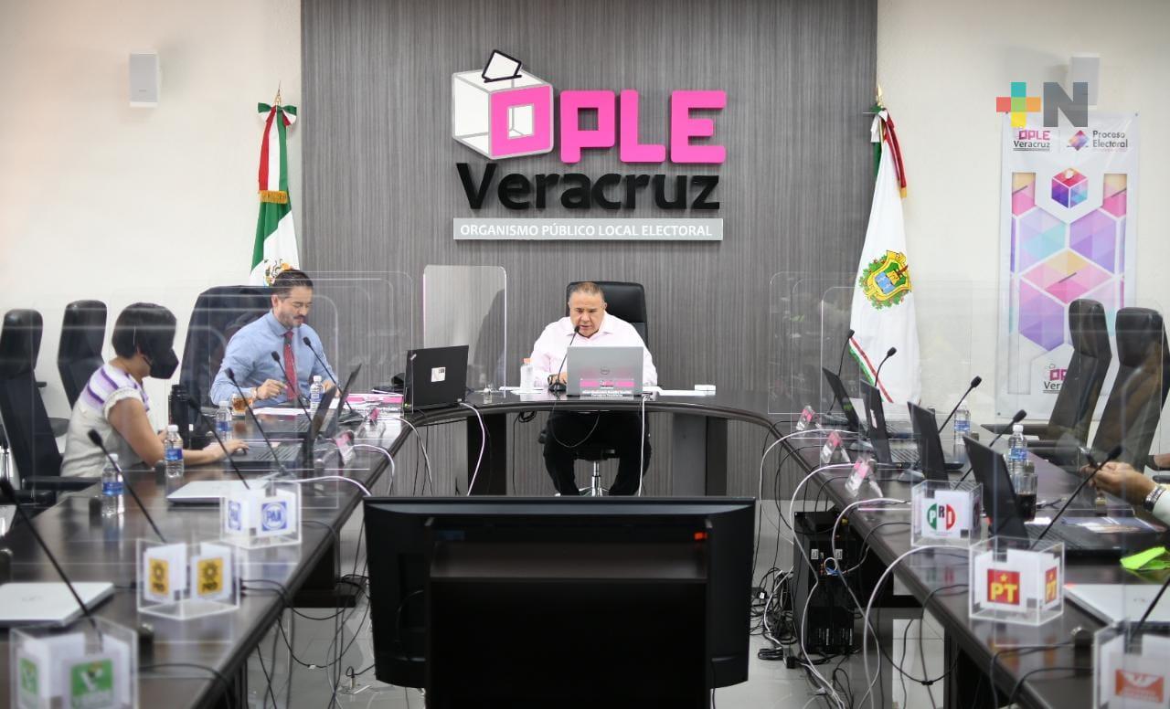 Consejo General del OPLE Veracruz aprueba el primer informe trimestral de la gestión financiera 2022