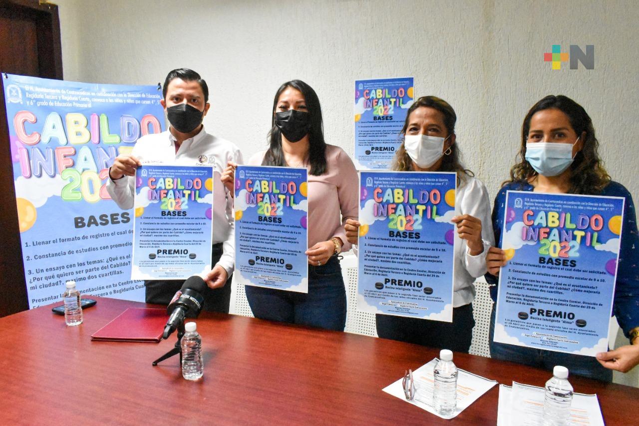 Continúa abierta invitación para participar en Cabildo Infantil 2022 en Coatzacoalcos