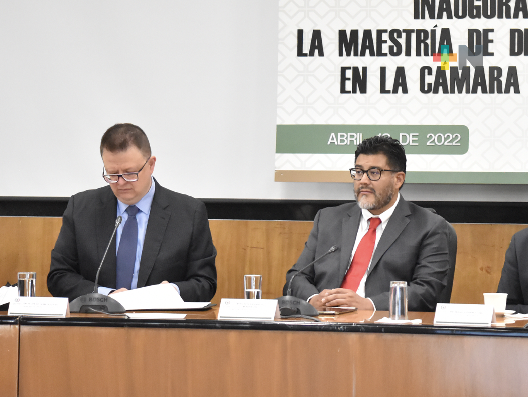 Inauguran en la Cámara de Diputados la Maestría de Derecho Electoral