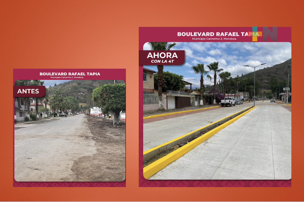 Después de 40 años, una realidad el rescate del bulevar Rafael Tapia que une a Mendoza y Nogales