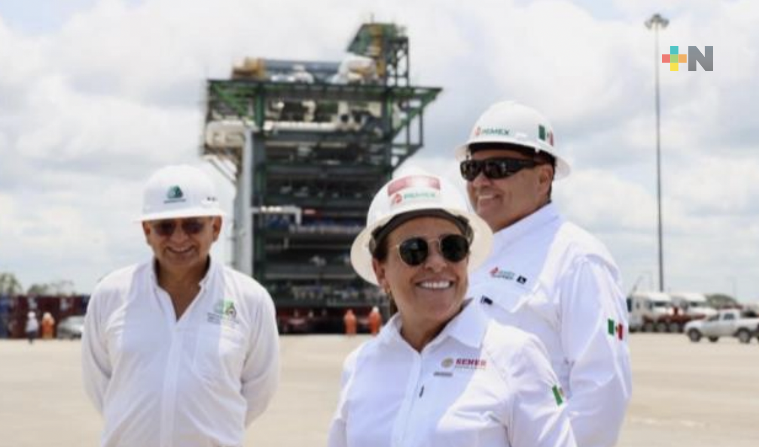 Registra importantes avances la Refinería de Dos Bocas: Rocío Nahle
