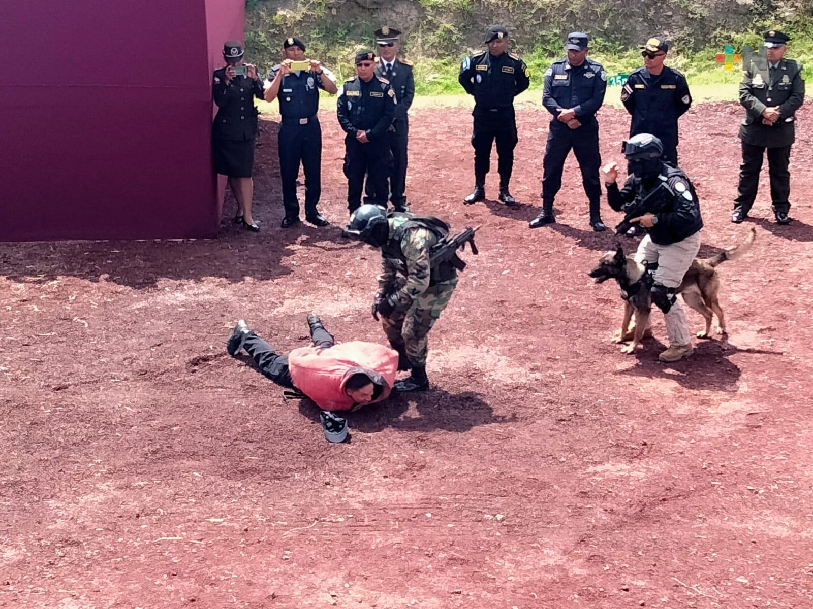 Concluye Diplomado Internacional Táctico K-9