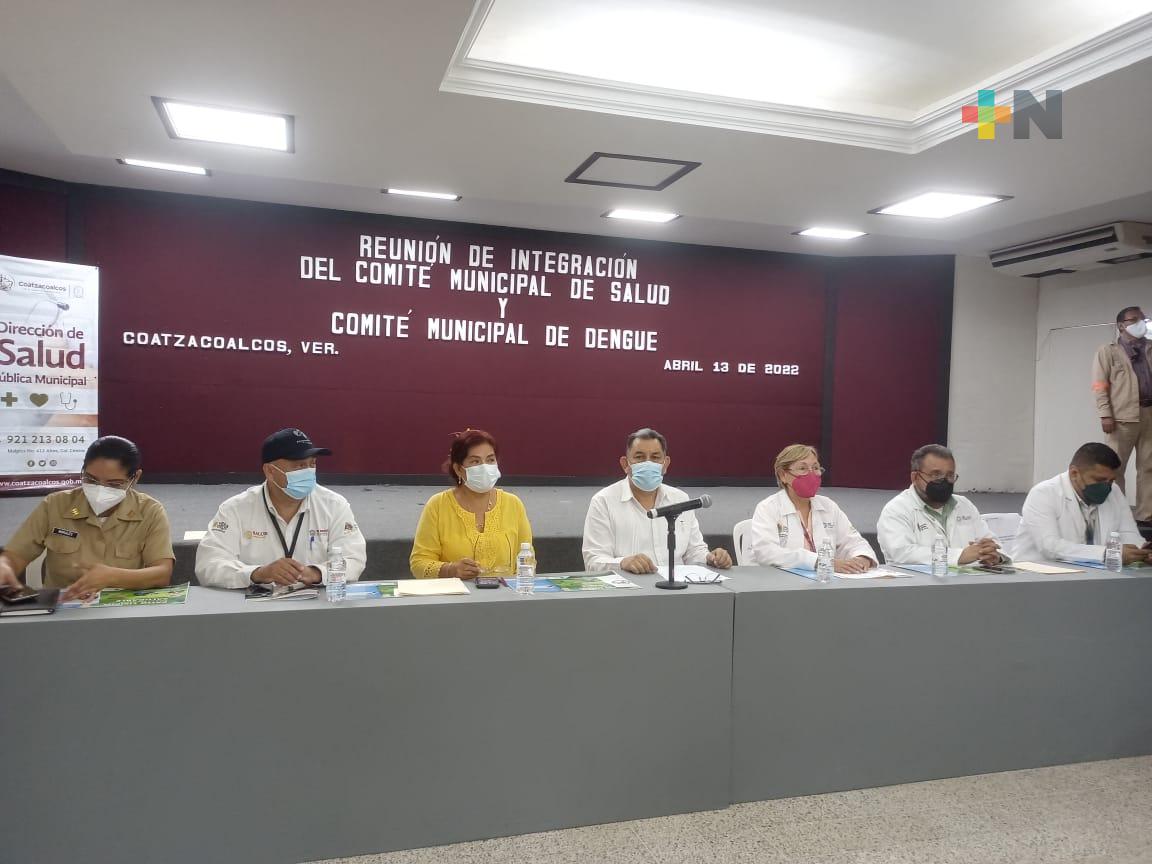 Se instalan en Coatzacoalcos comités de salud y dengue