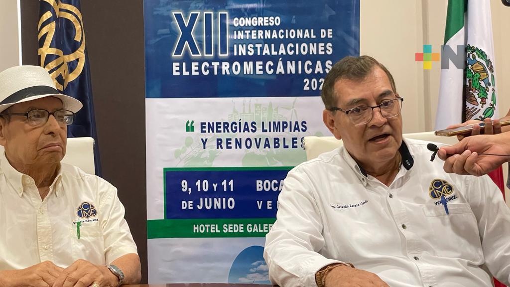 Boca del Río, sede del XII Congreso Internacional de Instalaciones Electromecánicas 2022 «Energías Limpias y Renovables»