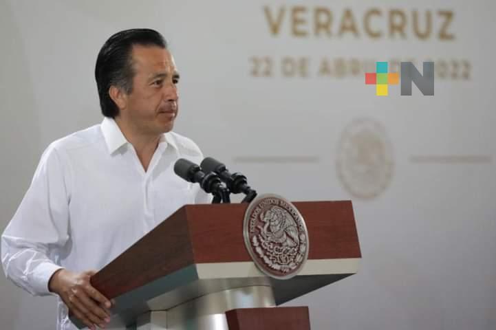 Resultados positivos en seguridad han impactado en llegada de inversiones al estado de Veracruz: Cuitláhuac García