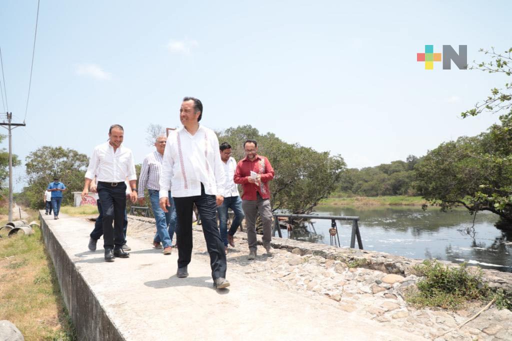 Inversión en La Zamorana protege de inundaciones a población de Veracruz-Boca-Medellín