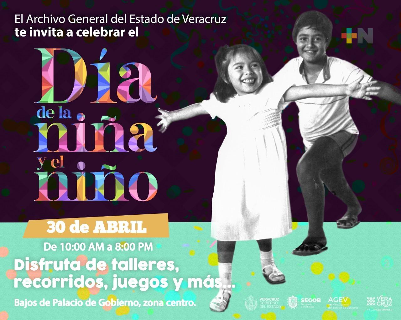 Con talleres, recorridos y juegos, el Archivo General del Estado celebrará el Día del Niño