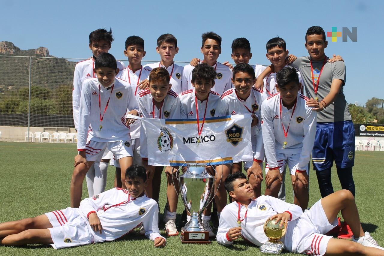 Real Club Deportivo Coatza logró subcampeonato en torneo internacional Eats Mallorca Cup