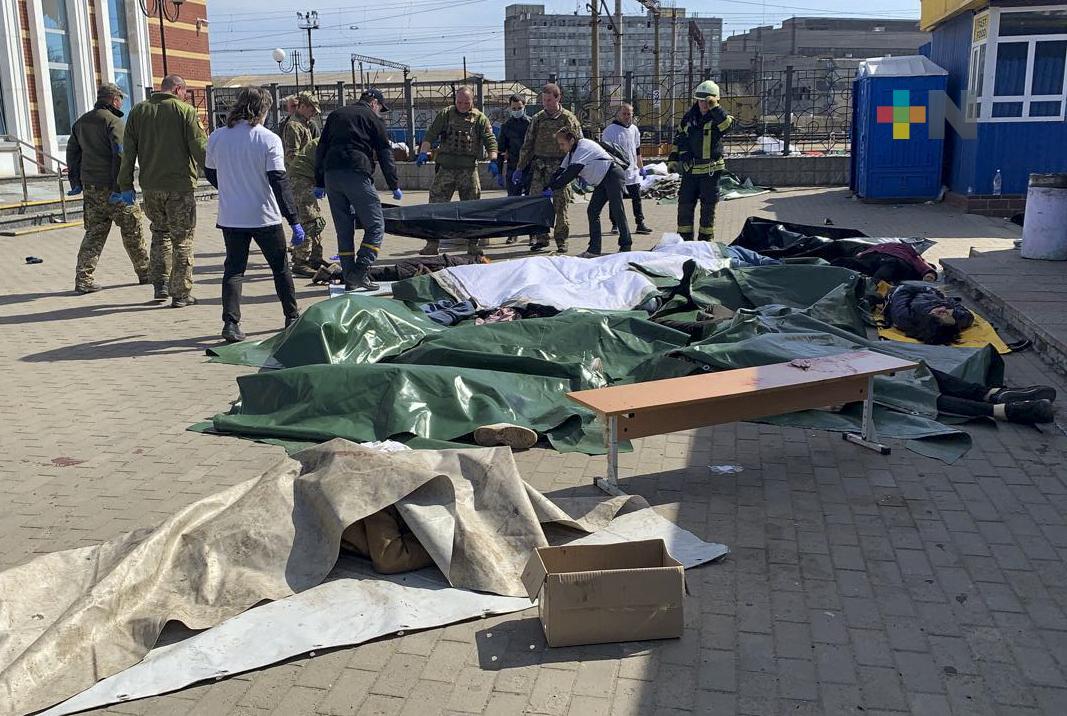 Día 44: Rusia ataca estación de tren en Kramatorsk, el saldo es de 30 muertos y más de 100 heridos